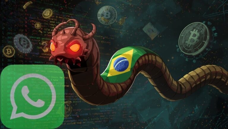 WhatsApp Worm Spreads Banking Trojan Across Brazil, Targets Crypto Wallets