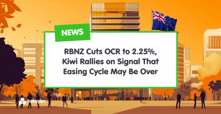 RBNZ Cuts OCR to 2.25%, Kiwi Rallies on Signal That Easing Cycle May Be Over