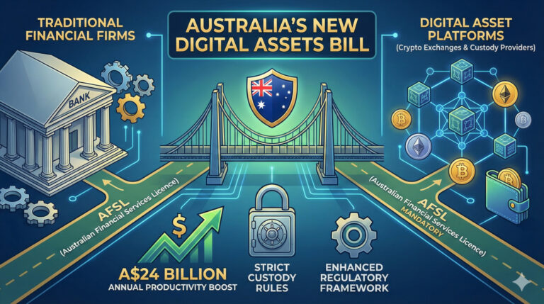 Australia Targets $24B Boost With Tough New Crypto Crackdown