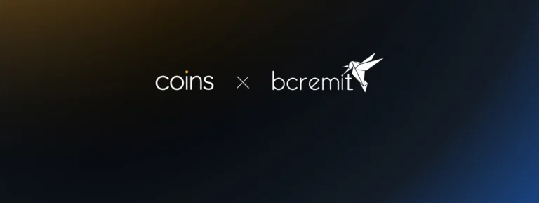 Coins, BCRemit partnership