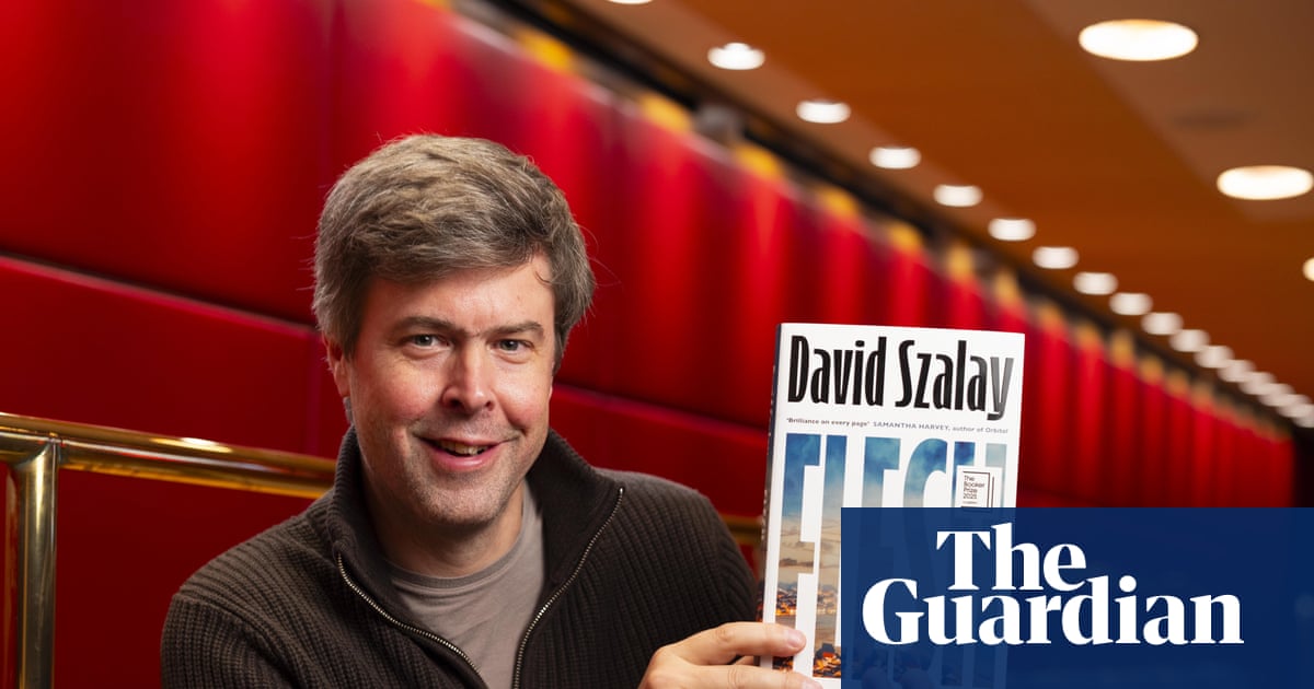 David Szalay wins 2025 Booker prize for ‘dark’ Flesh