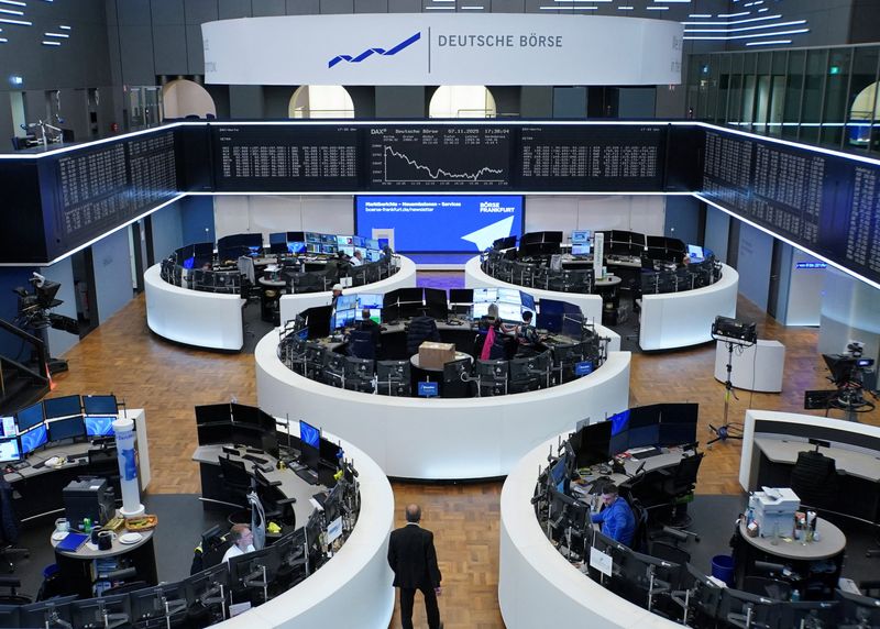 European shares rise on hope of end to US government shutdown; Diageo shines