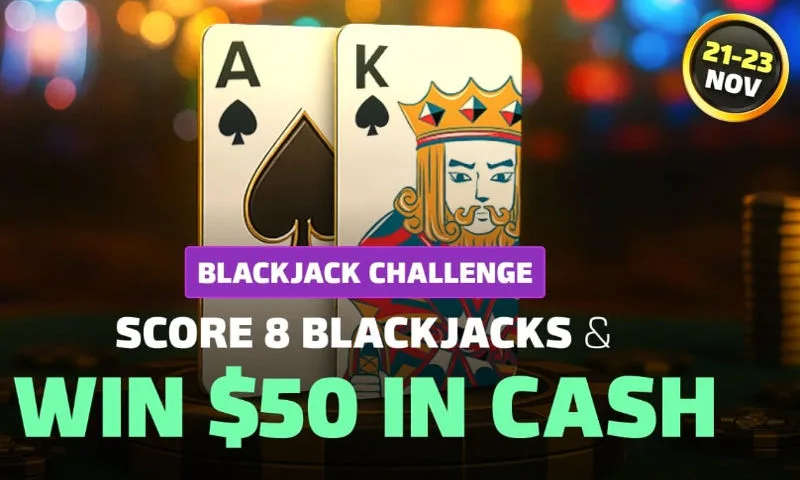 Hit 8 Blackjacks, Get $50! Duelbits’ Latest Promo | BitcoinChaser