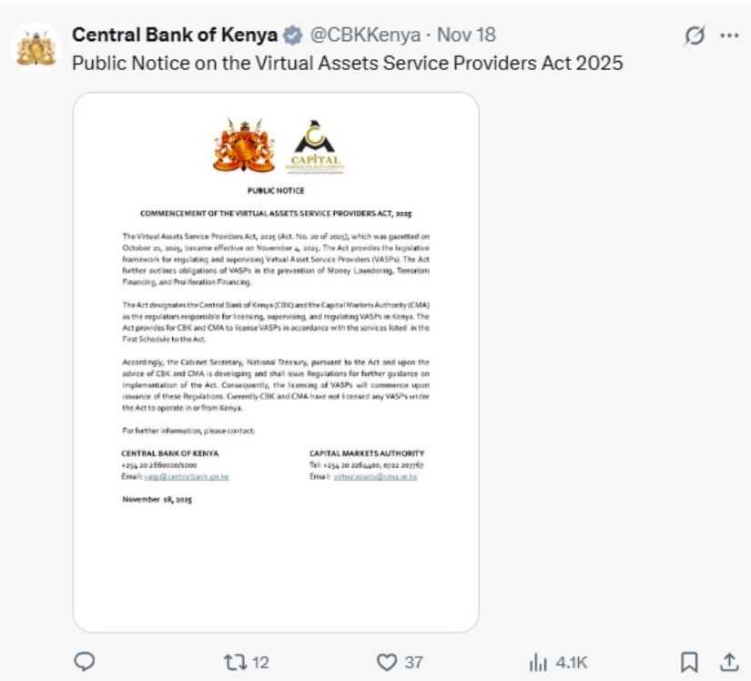 New Law Creates Regulatory Framework