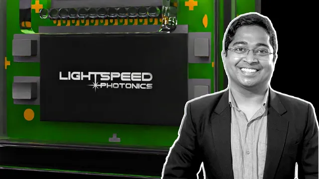 LightSpeed Photonics develops compact, energy-efficient optical interconnect technology.