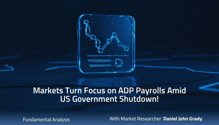 As the US government shutdown continues, the ADP payroll figure becomes critical for traders seeking insights on the job market.