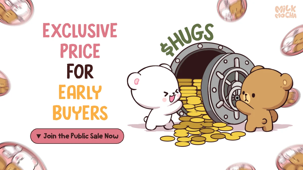 The Cutest Crypto Revolution: How Milk Mocha’s $HUGS Token Combines Emotion, NFTs, & 23,000% ROI Potential