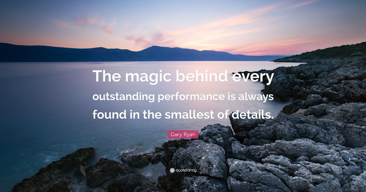 Being Outstanding By Standing Out