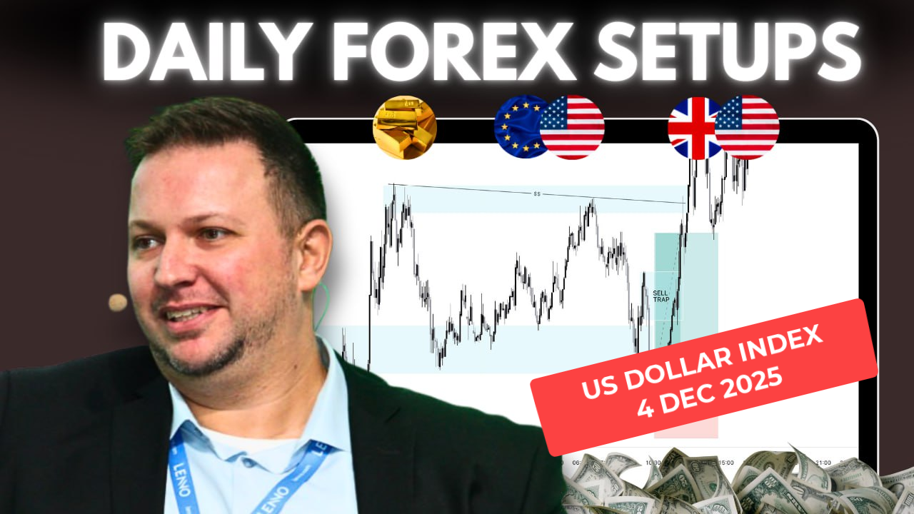 Forex Market Analysis & Day Trading Opportunity | US Dollar Index | 4 December 2025