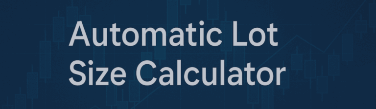 Automated Lot Size Calculator for MT4 Scalping