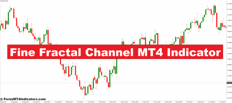 Fine Fractal Channel MT4 Indicator
