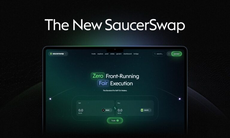 SaucerSwap Unveils Redesigned Platform and New Brand Identity for Hedera DeFi - The Daily Hodl
