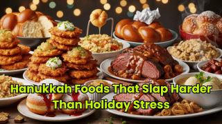 Hanukkah Foods That Slap Harder Than Holiday Stress