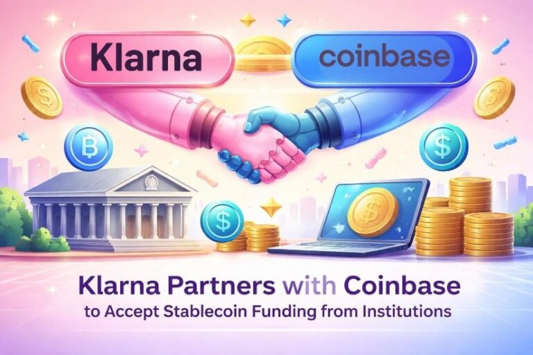 Klarna Partners with Coinbase to Accept Stablecoin Funding from Institutions