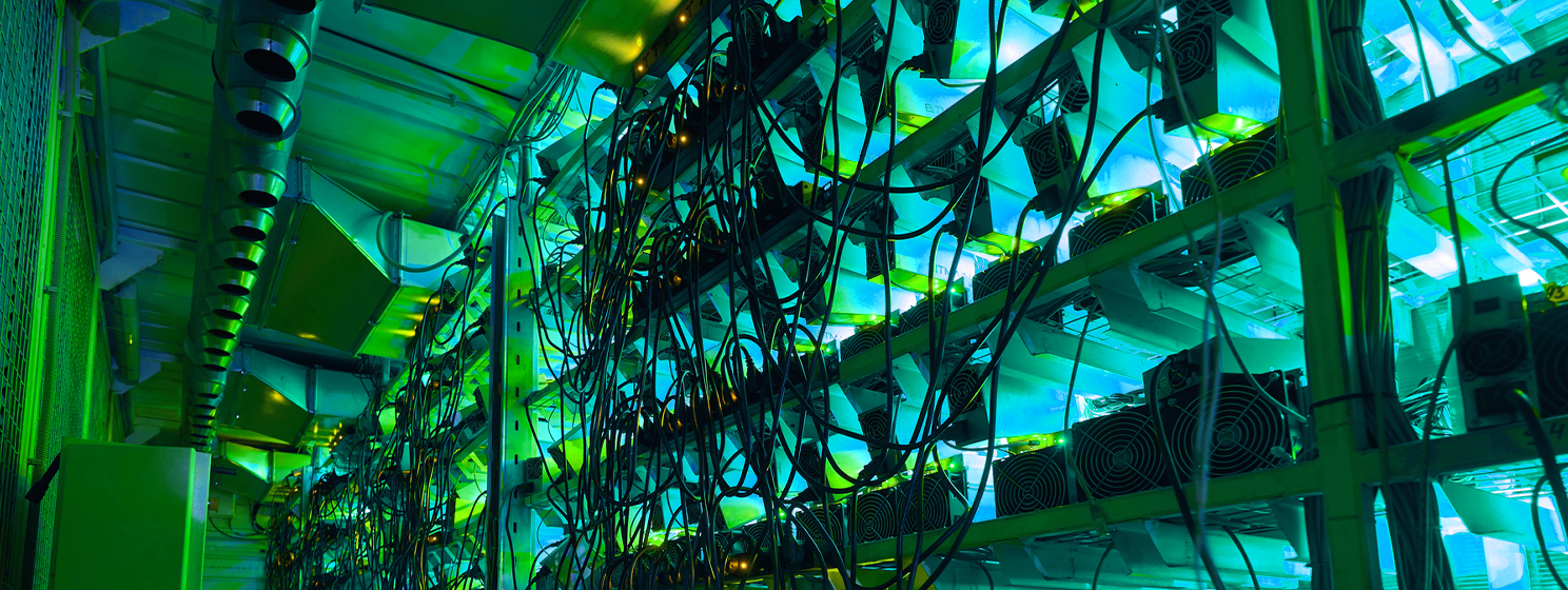 Block Reward Mining concept