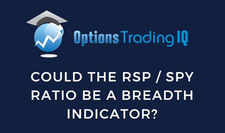 Could The RSP / SPY Ratio Be A Breadth Indicator?