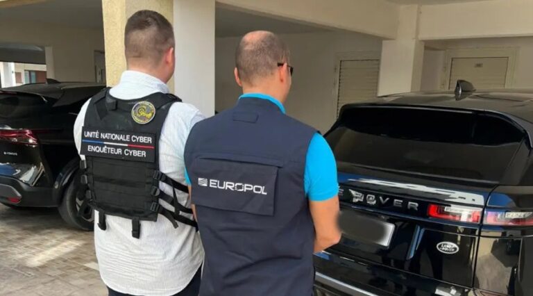 The raid on the fraudulent crypto investment operation by the European authorities