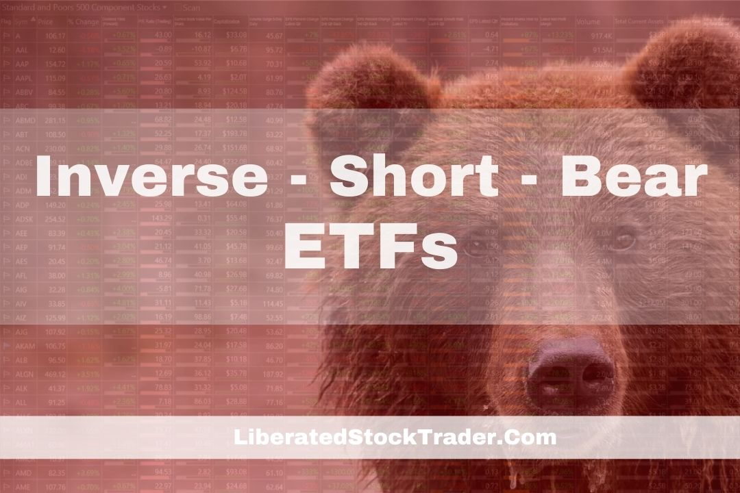 Liquid Inverse ETFs To Profit from Market Downturns