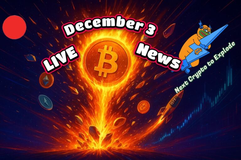 Next Crypto to Explode Live News Today: Timely Insights for Chart Sniffers (December 3)