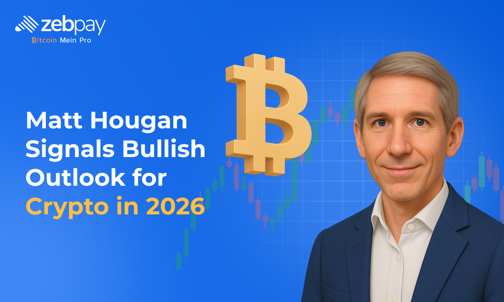 Matt Hougan Signals Bullish Outlook for Crypto in 2026.