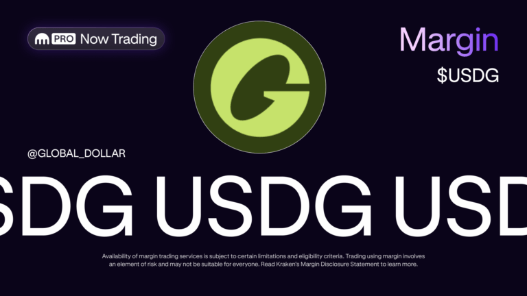 New collateral currency available for margin and futures trading: USDG!