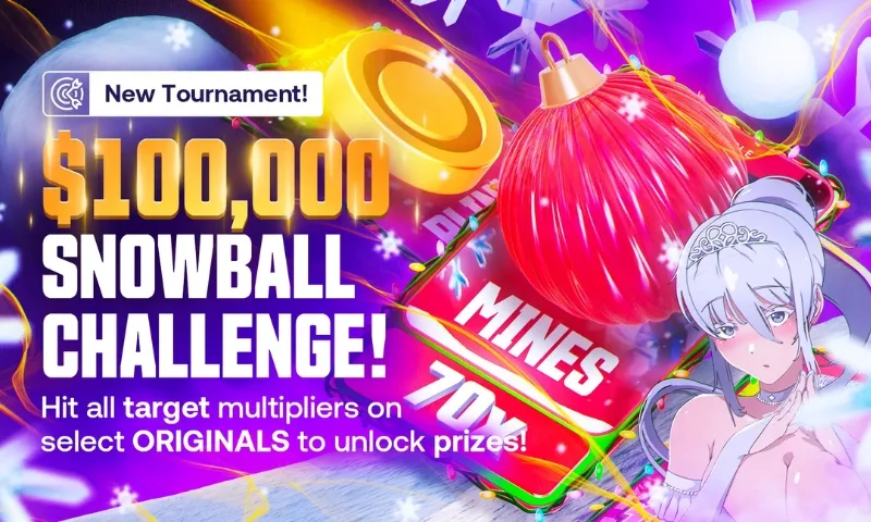 Shuffle Ends the Year With a $100K Snowball Challenge | BitcoinChaser