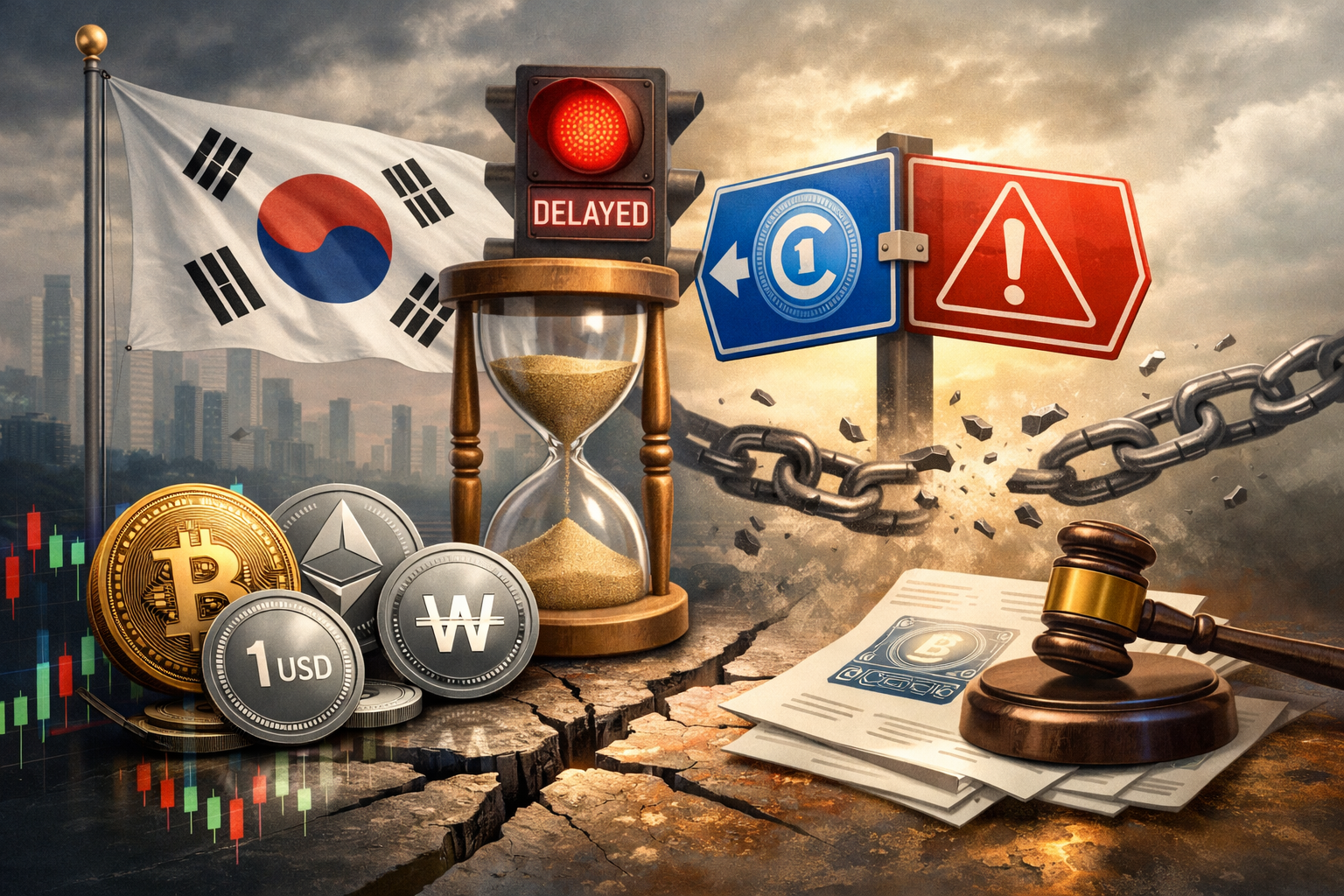 South Korea delays digital asset law as stablecoin oversight divides regulators – CoinJournal