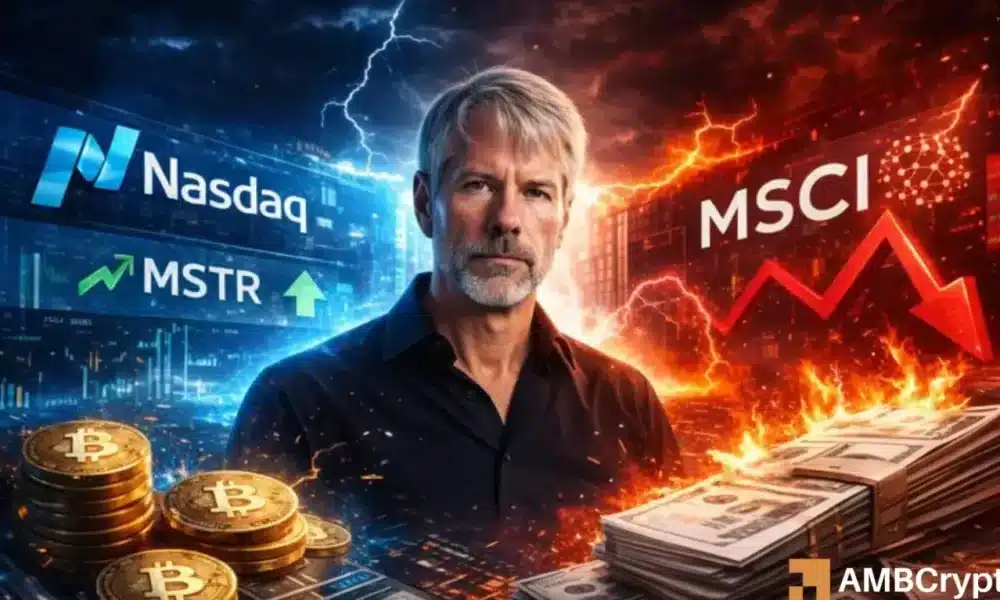 Strategy keeps Nasdaq 100 spot - Will MSCI force $2.8B in outflows?