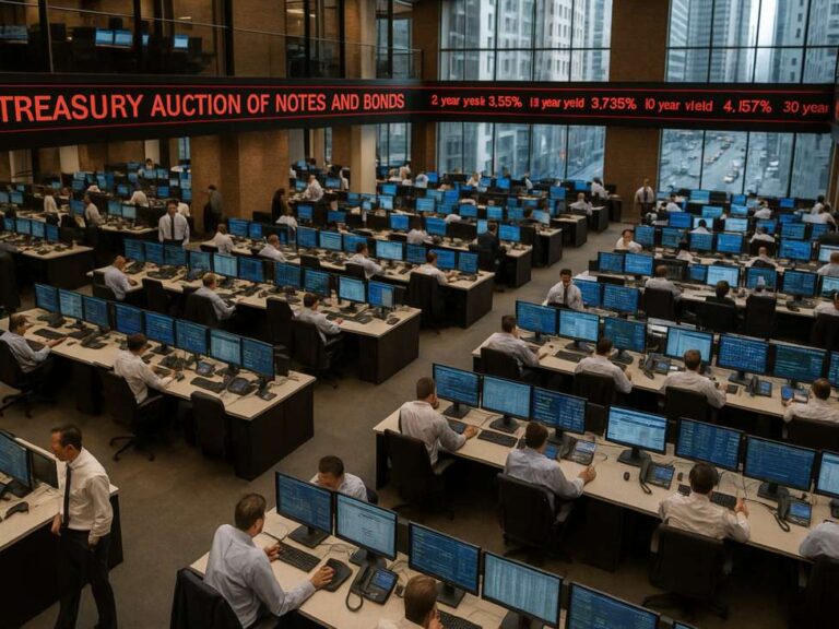 The US treasury auctioned $22B of 30 year bonds at a high yield of 4.773% | investingLive