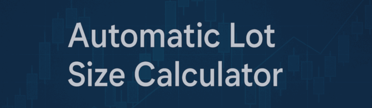 The best automatic MT4 lot size calculator, you never thought of.