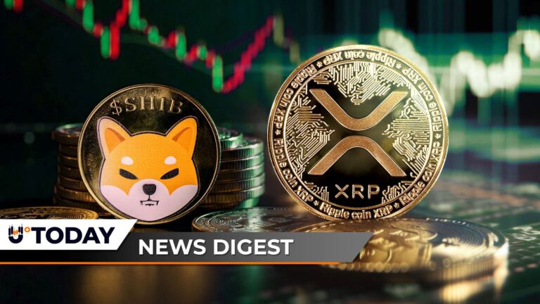 XRP Flips BTC, Ethereum and Solana in ETF Inflows, Bitcoin Hits 3,436% Liquidation Imbalance, Shiba Inu (SHIB) Price Sees Golden Cross — Crypto News Digest - U.Today