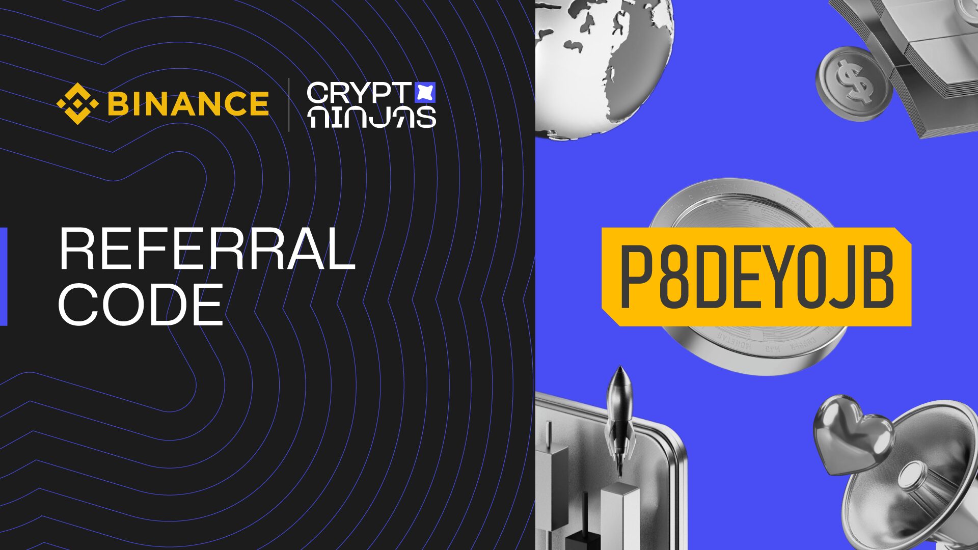 Binance Referral Code P8DEY0JB: Free 100 USDT Sign-up Bonus in [currentyear]