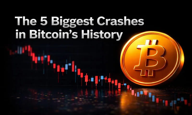 The 5 Biggest Crashes in Bitcoin’s History | BitcoinChaser