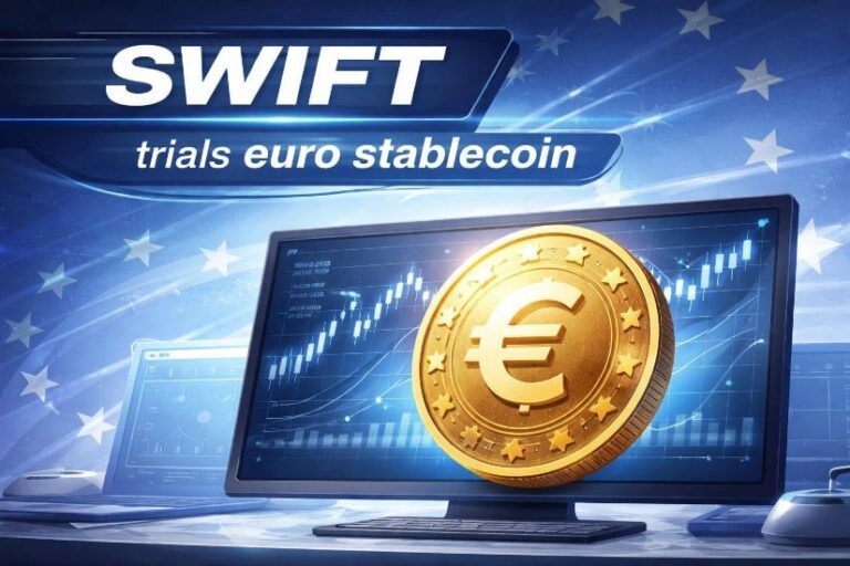 SWIFT Tests Societe Generale’s MiCA-Compliant euro Stablecoin for Tokenized Bond Settlement