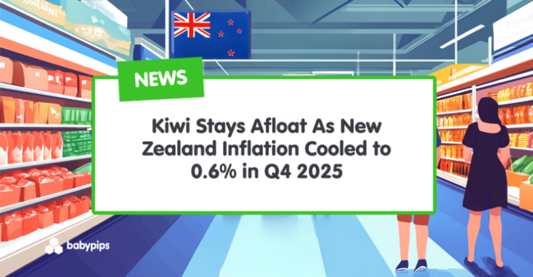 Kiwi Stays Afloat As New Zealand Inflation Cooled to 0.6% in Q4 2025