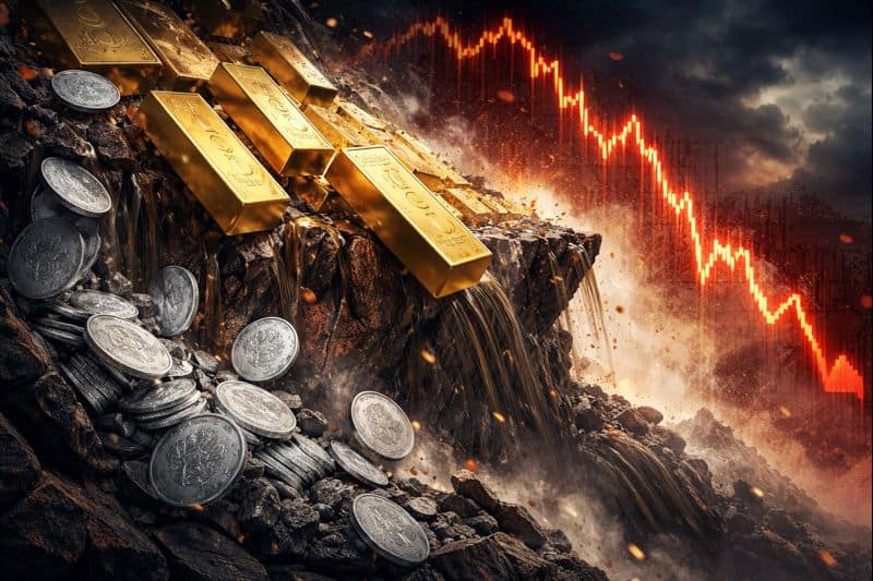 Gold and Silver Crash. So do Stocks and Bitcoin