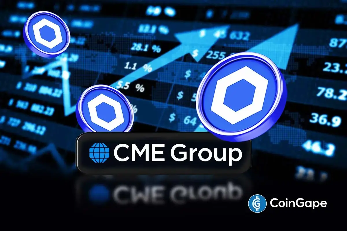 Chainlink token positioned ahead of CME Group’s planned LINK futures launch for institutional trading access