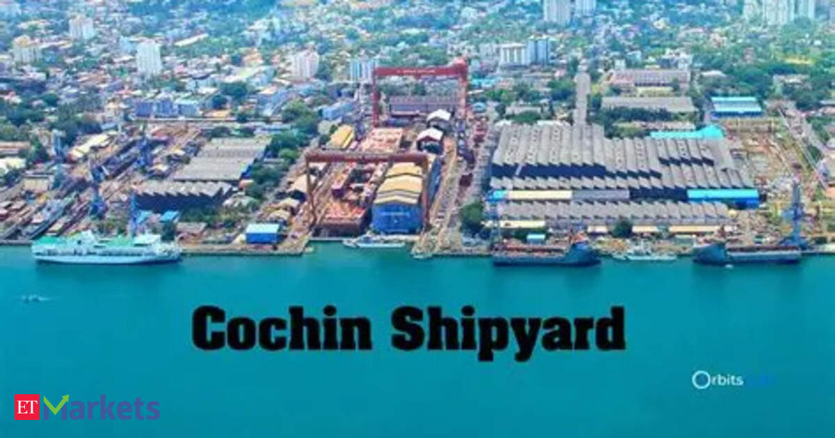 Cochin Shipyard Q3 Results: Cons PAT falls 18% YoY, revenue up 18%. Rs 3.50/share dividend announced