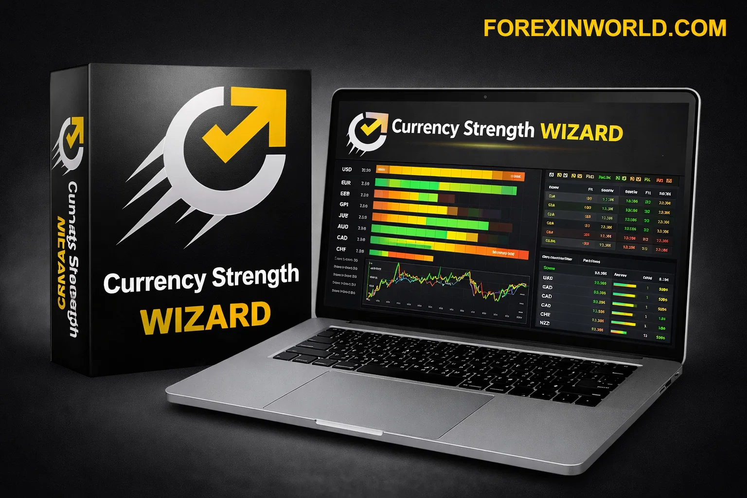Currency Strength Wizard MT4 Indicator Review and Download