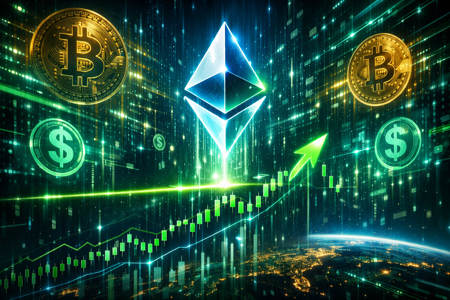 Ethereum rallies to $3,400 as ETH staking hits new milestone – CoinJournal