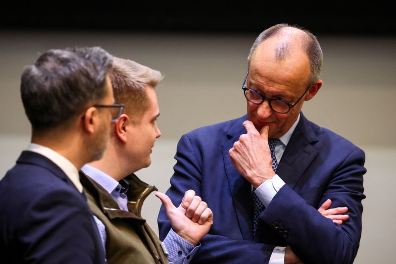 German Chancellor Merz says weak dollar a burden for German exports