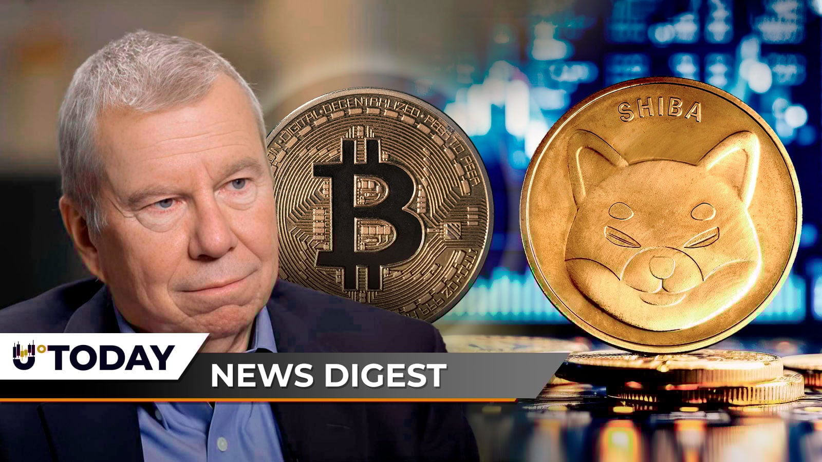 Morgan Stanley Files for Bitcoin and Solana ETFs, Shiba Inu (SHIB) Price Erases Zero, Bollinger Shares XRP Warning — Crypto News Digest - U.Today