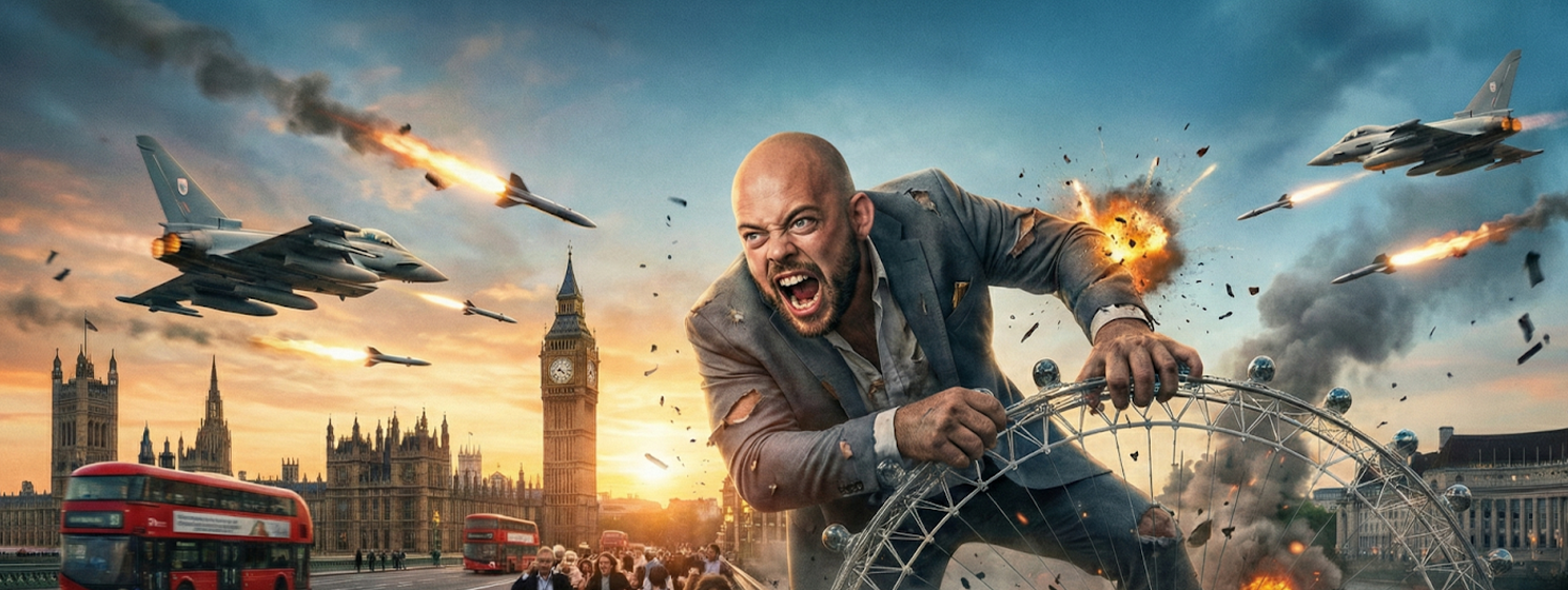 banner of Sights and sounds of London Blockchain Conference 2025 - Kurt Wuckert Jr. AI generated