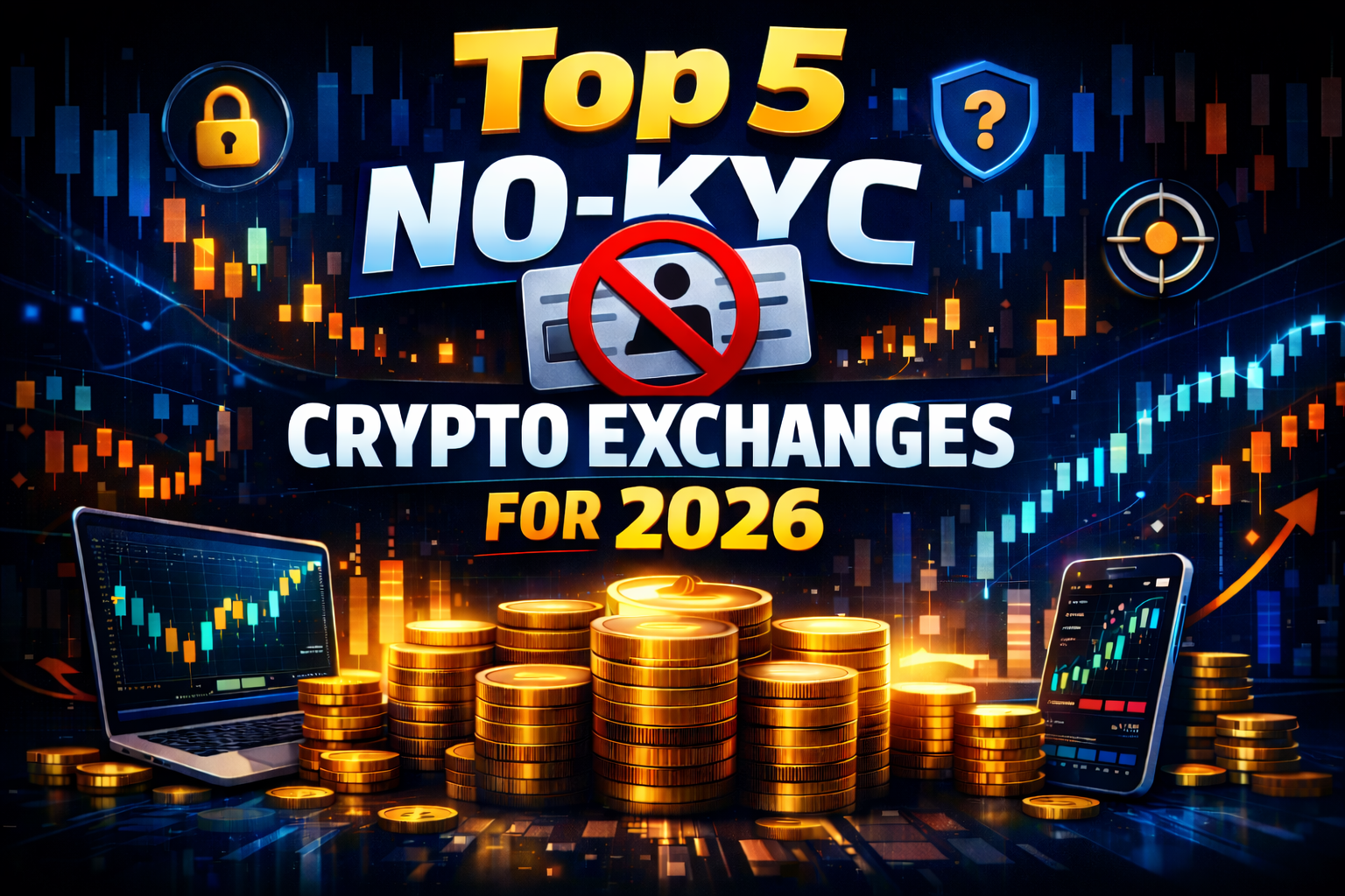 Top 5 No-KYC Crypto Exchanges For 2026 - BitRss - Crypto World News