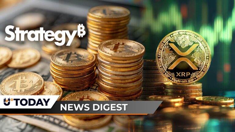 U.Today Crypto Digest: Strategy (MSTR) Buying Bitcoin Again, Bitmine Adds $108 Million Worth of Ethereum, XRP Price Flashes Major Warning - U.Today