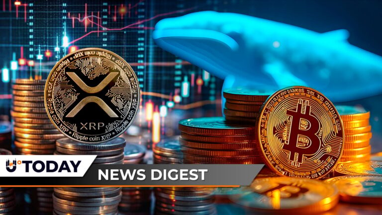 U.Today Crypto Digest: XRP Hits Insane 8,700% Liquidation Imbalance, $500 Million BTC Whale Awakents to Dump, Shiba Inu (SHIB) Bulls Lose Control - U.Today