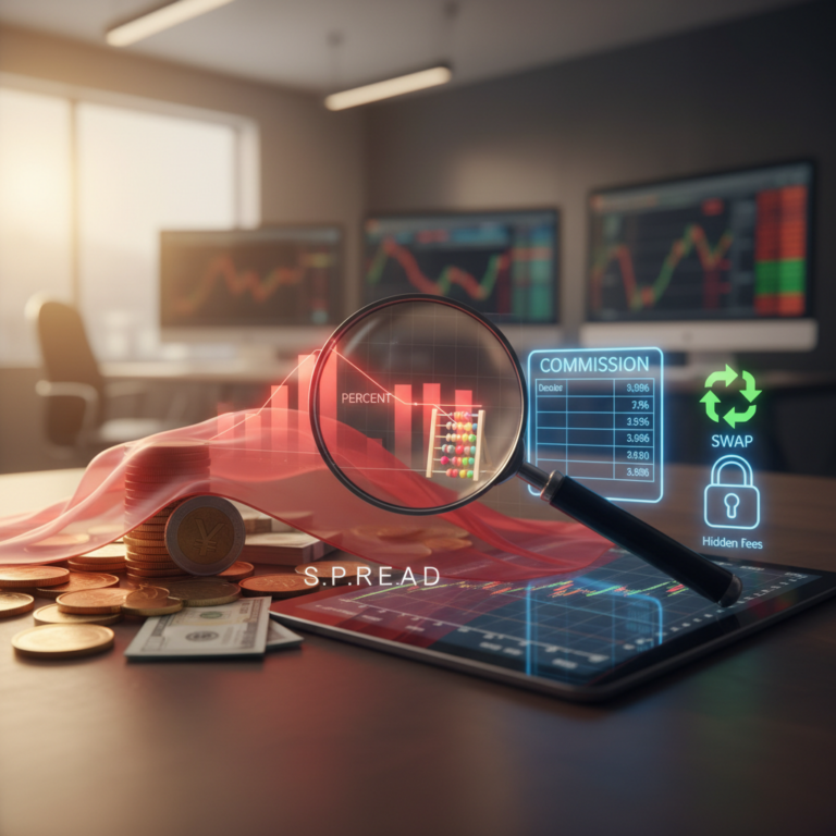 Forex trading fees: discover why a winning trade can leave you with less profit than expected, how spreads, commissions, swaps and hidden fees work, and how to reduce costs.