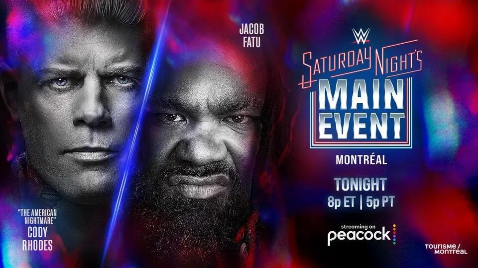 WWE Saturday Night's Main Event: Cody Rhodes vs. Jacob Fatu