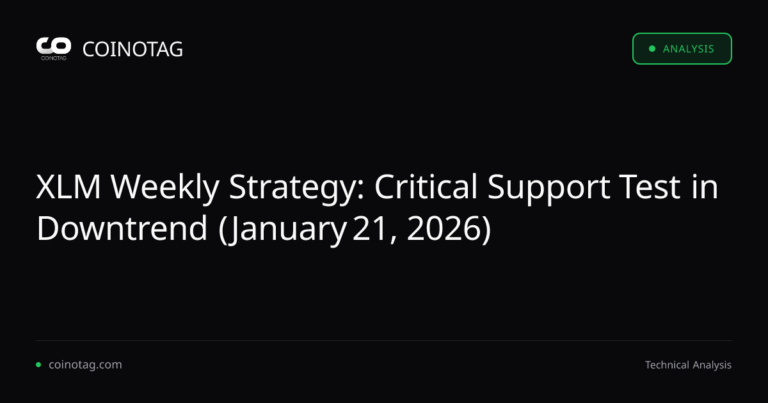 XLM Weekly Analysis Jan 21