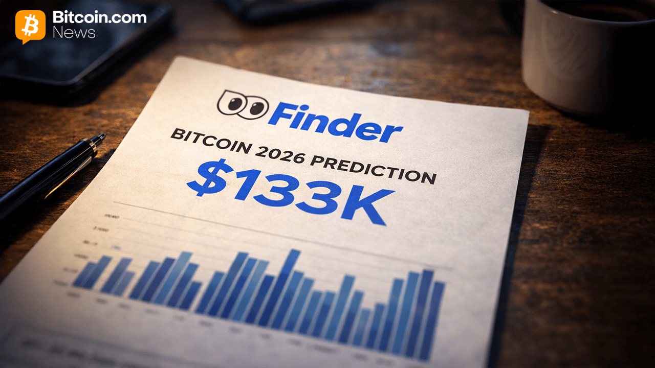 Finder's Latest Survey Predicts Bitcoin at $133K by End of 2026